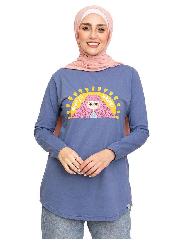 Jeans Printed Long - Sleeve Design 53 - Khotwh